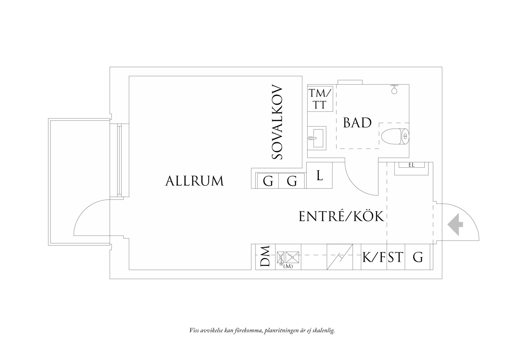 Planritning 1 Rosenapelgatan 25