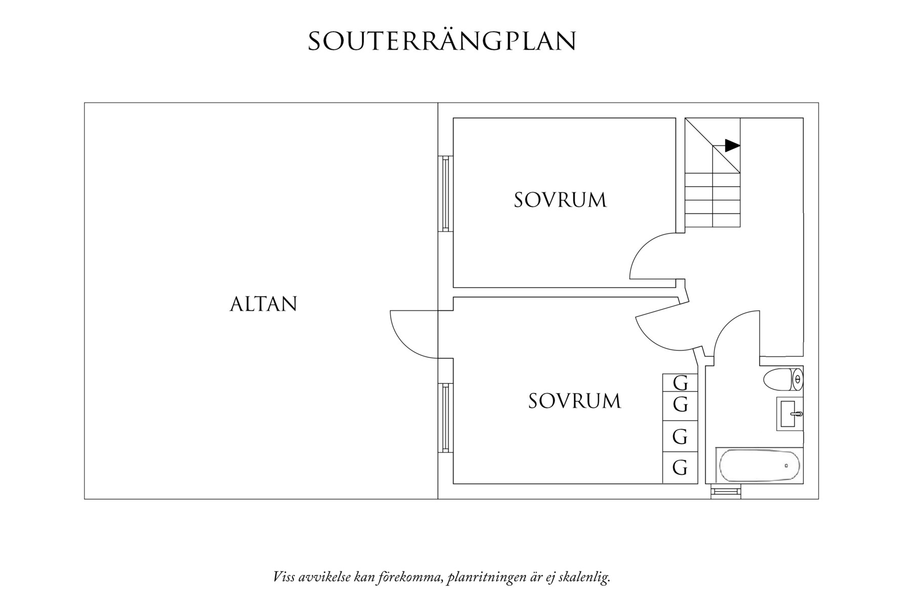 Planritning 3 Eklövsvägen 207