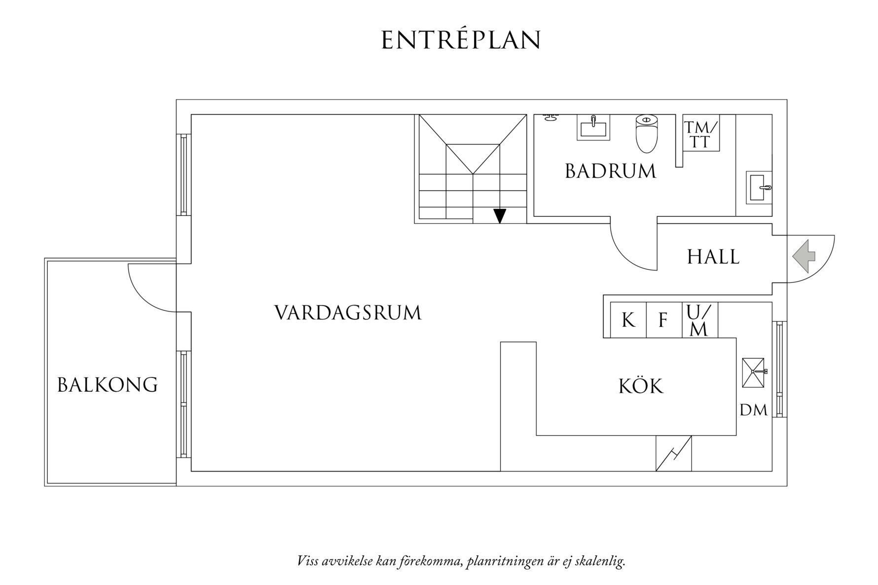 Planritning 1 Eklövsvägen 207
