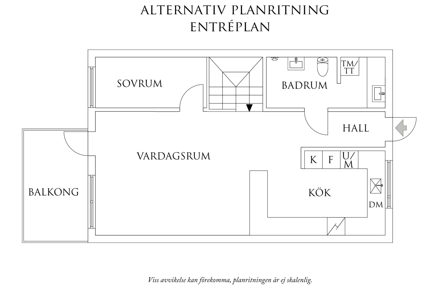 Planritning 2 Eklövsvägen 207