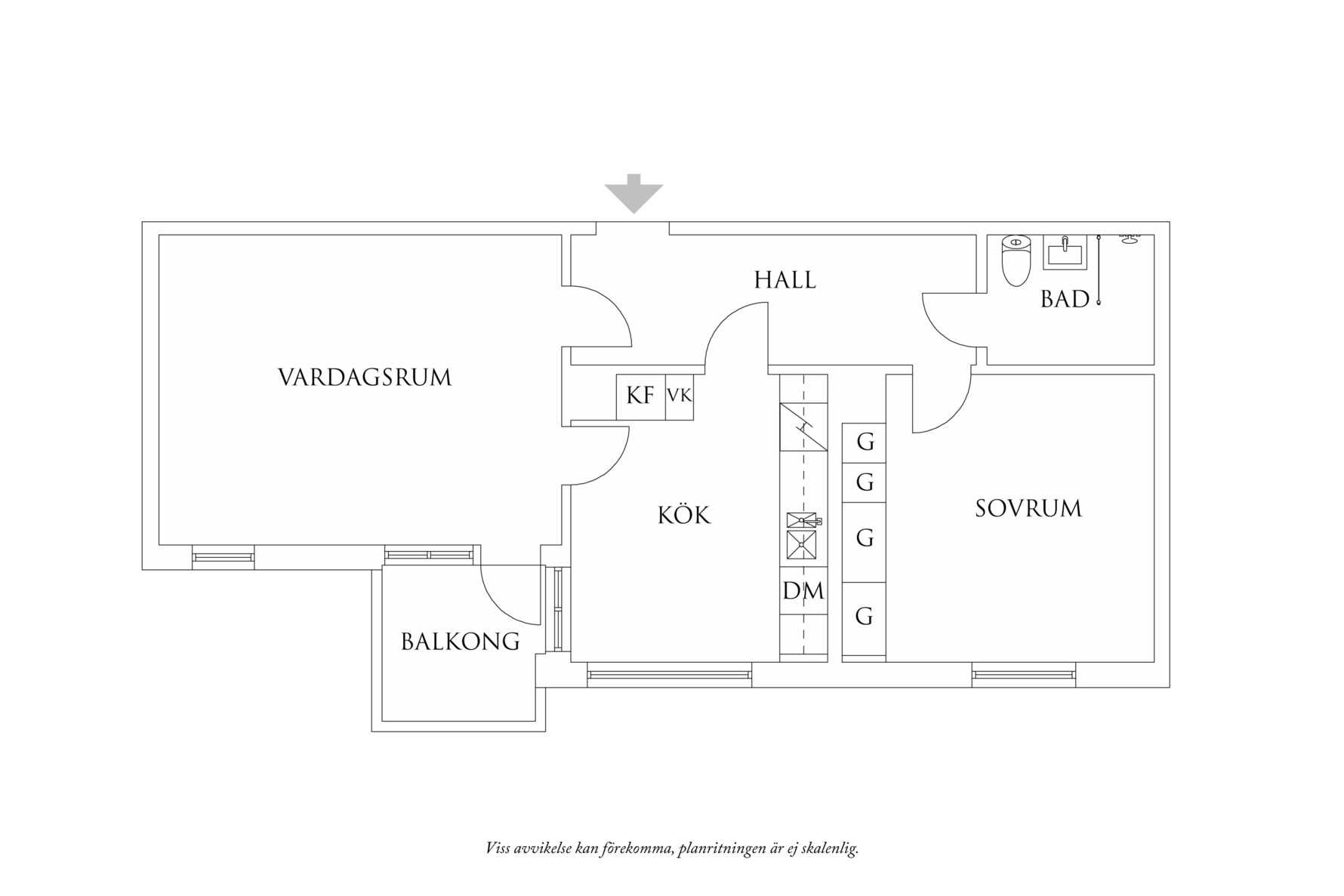 Planritning 1 Teatergatan 21