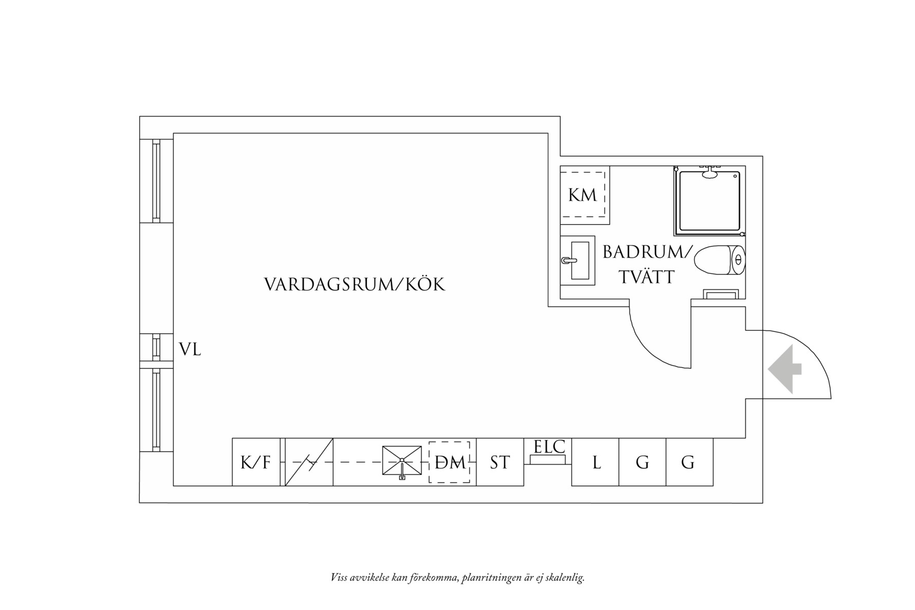 Planritning 1 Lodjursstråket 1