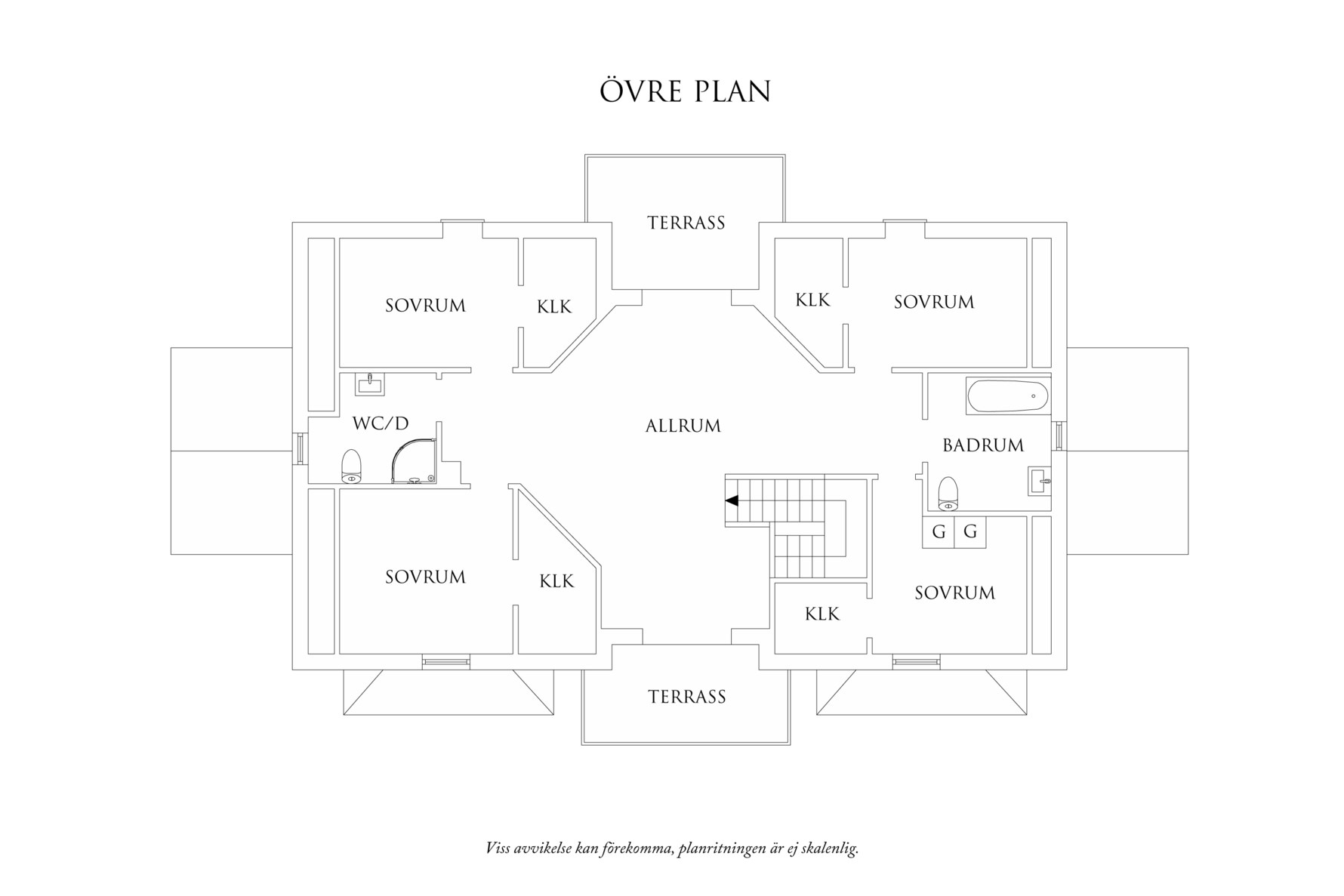 Planritning 2 Hamnvägen 1