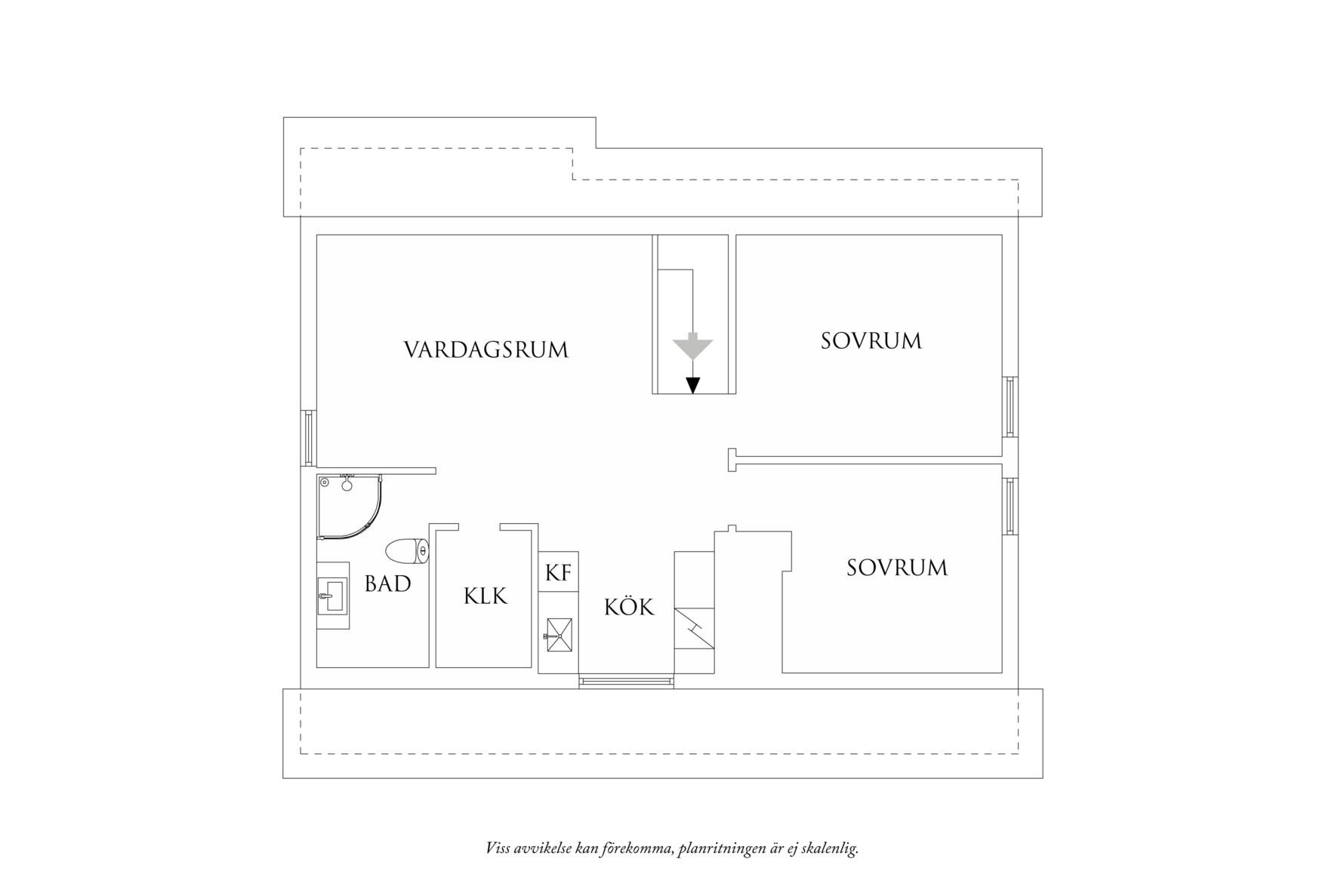 Planritning 1 Ibsensgatan 19