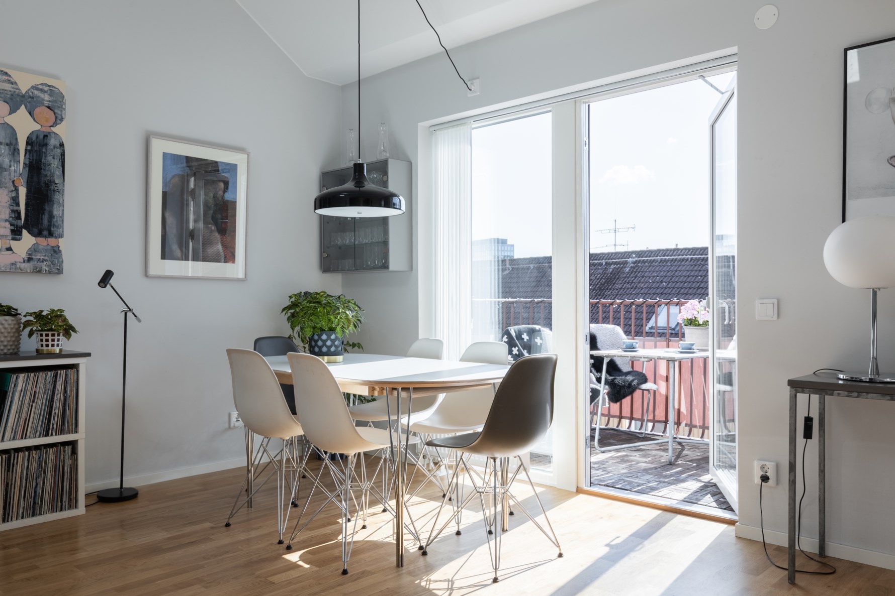 Balkongen på våning 1