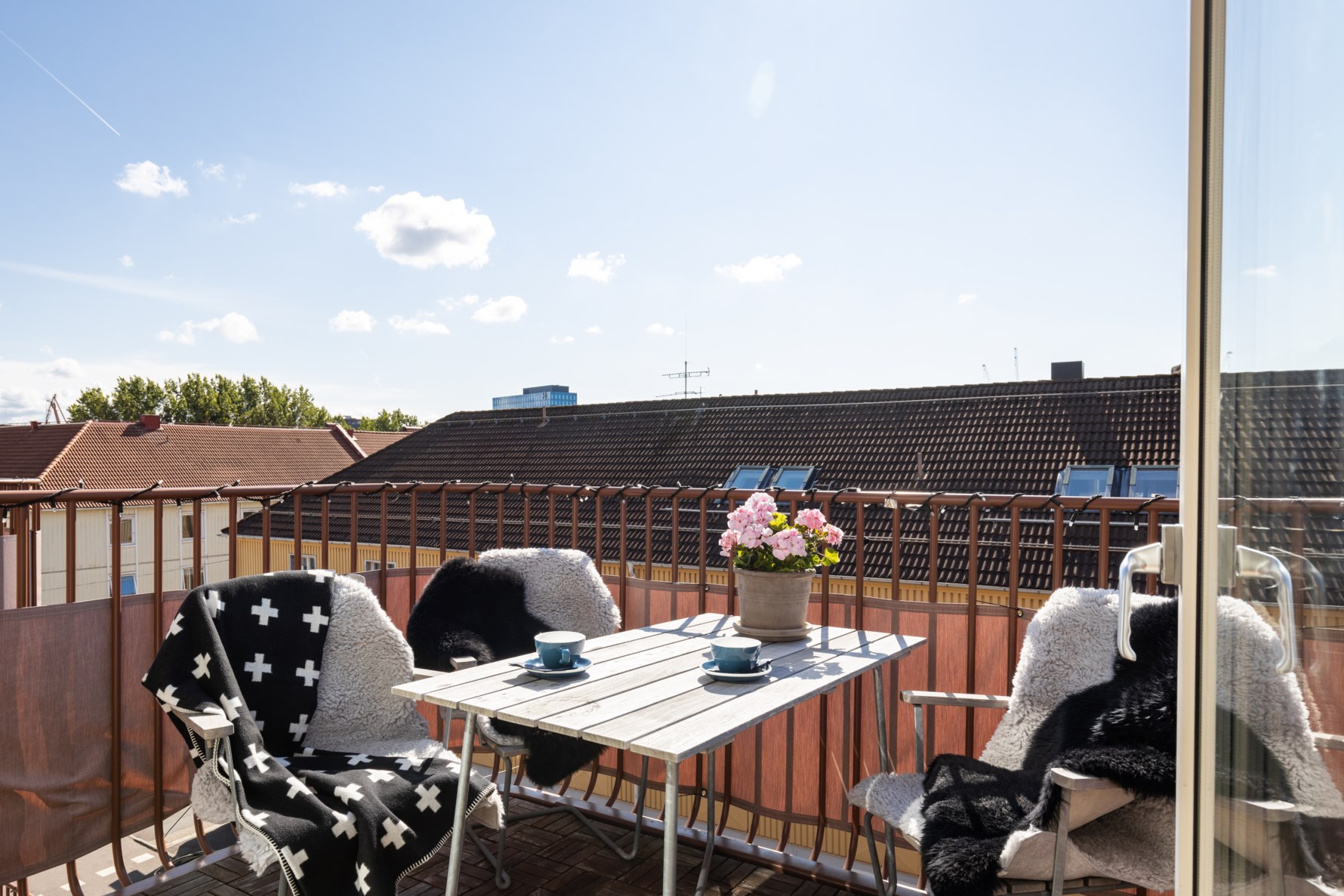 Soldränkt västerläge