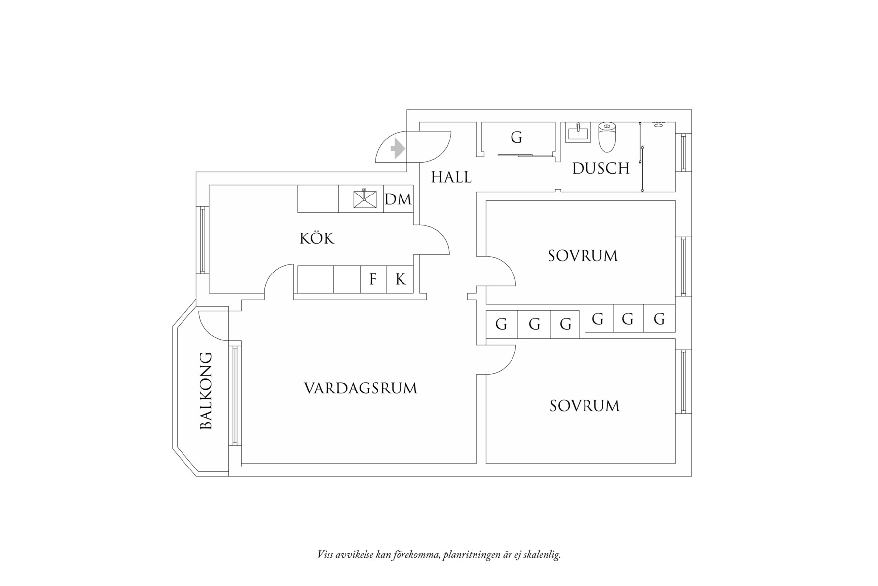 Planritning 1 Träringen 50