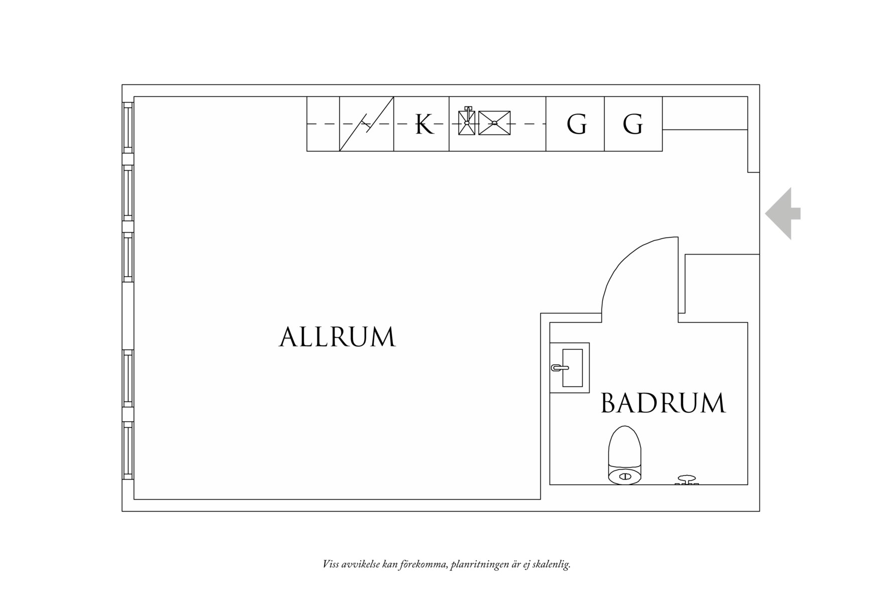 Planritning 1 Mattssonsliden 26