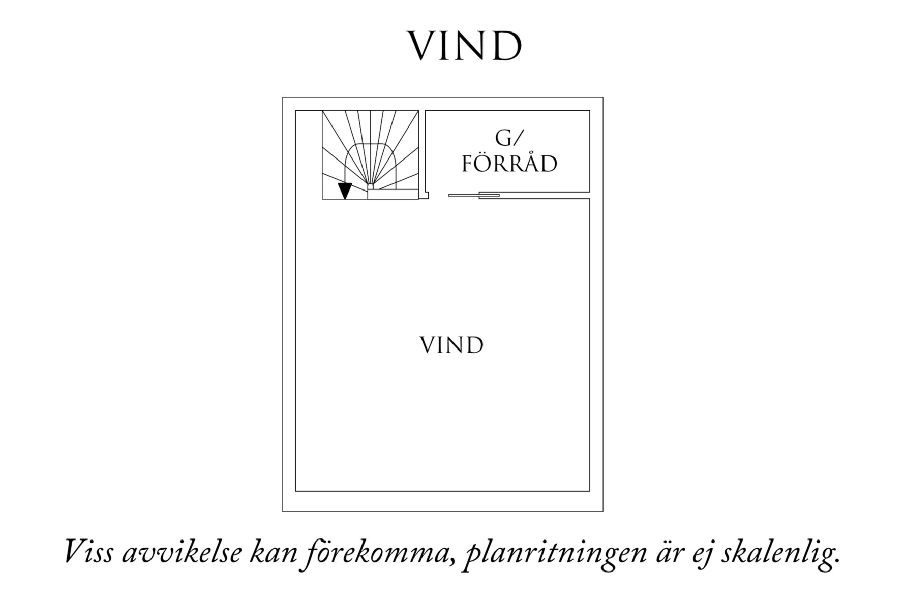 Planritning 3 Klyfteråsen 4