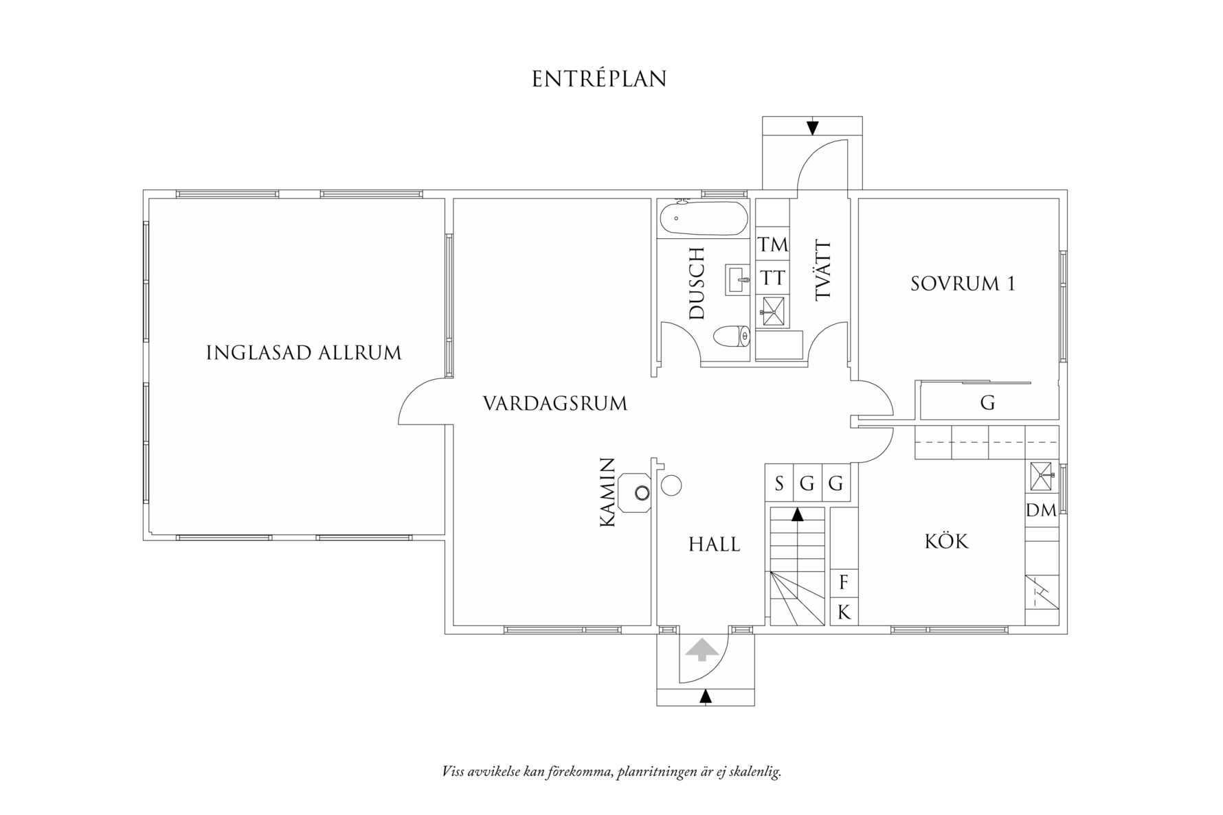 Planritning 1 Blåklockevägen 141