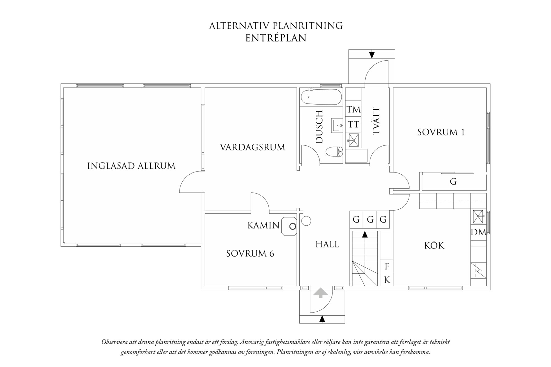 Planritning 3 Blåklockevägen 141