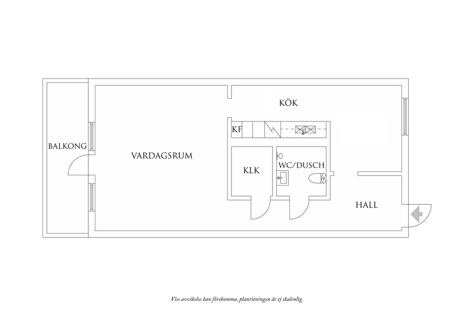 Planritning 1 Sagogången 46