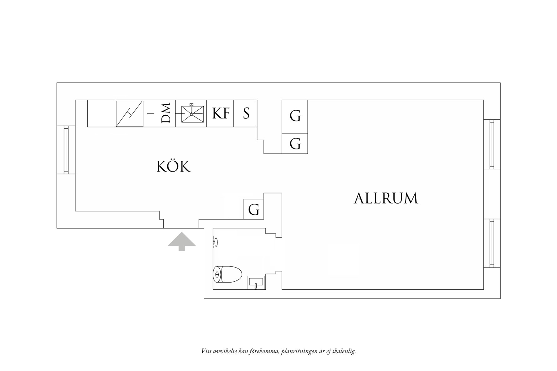 Planritning 1 Ejdergatan 2D