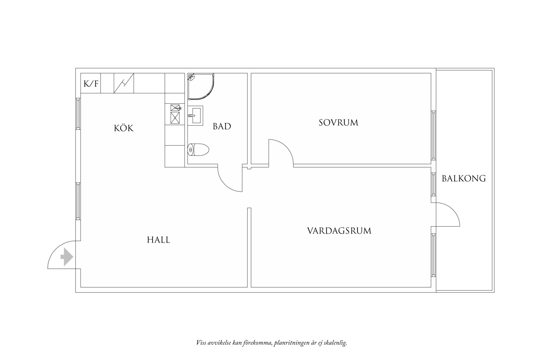 Planritning 1 Lillekärr Södra 148