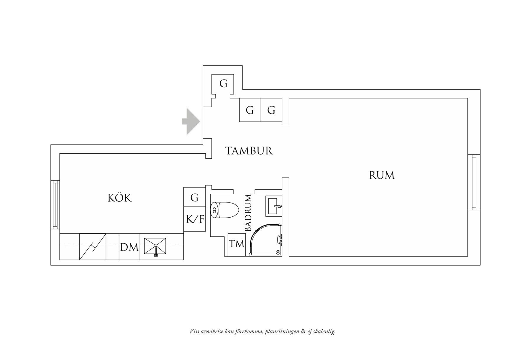 Planritning 1 Framnäsgatan 10