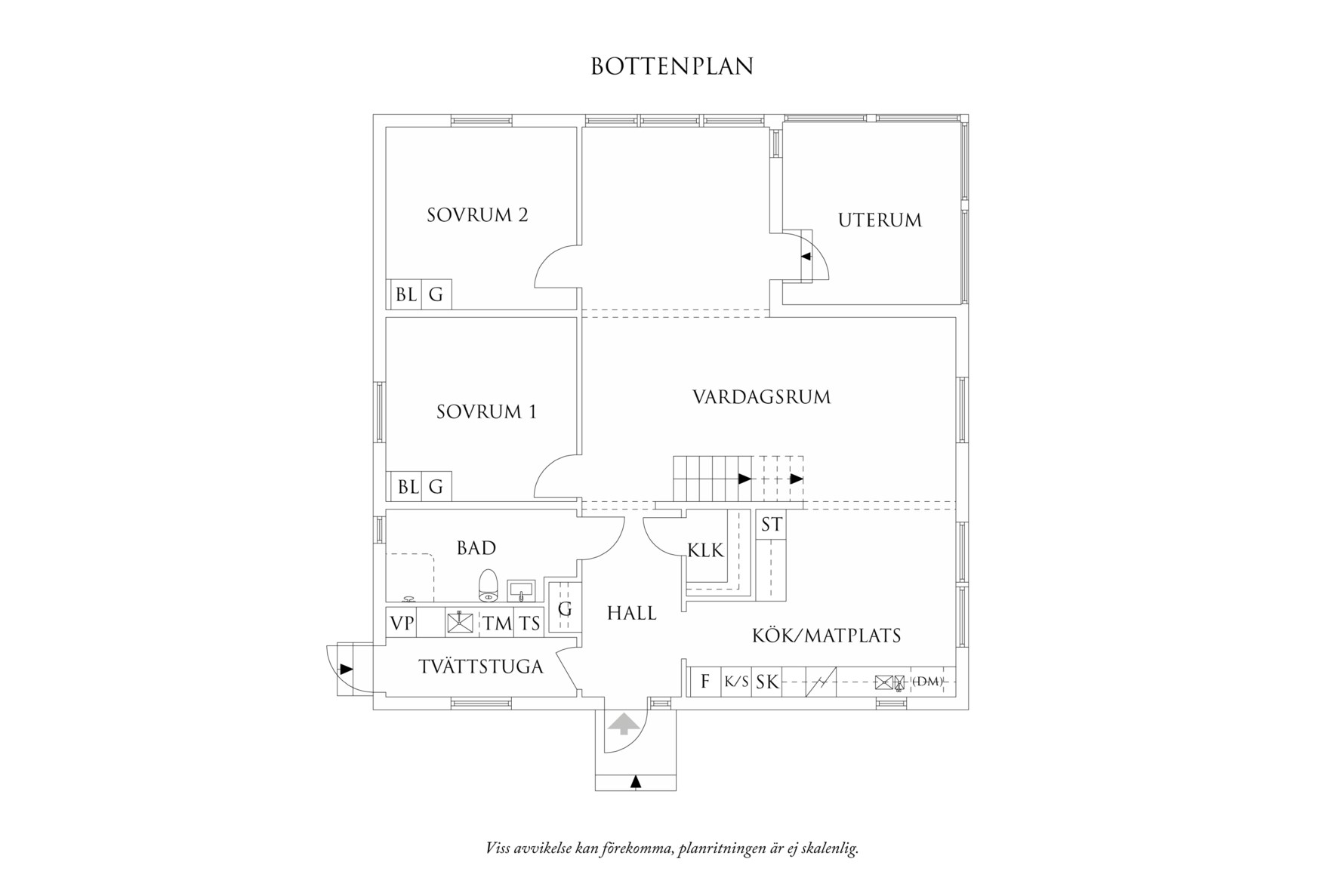 Planritning 1 Tornekullsvägen 10
