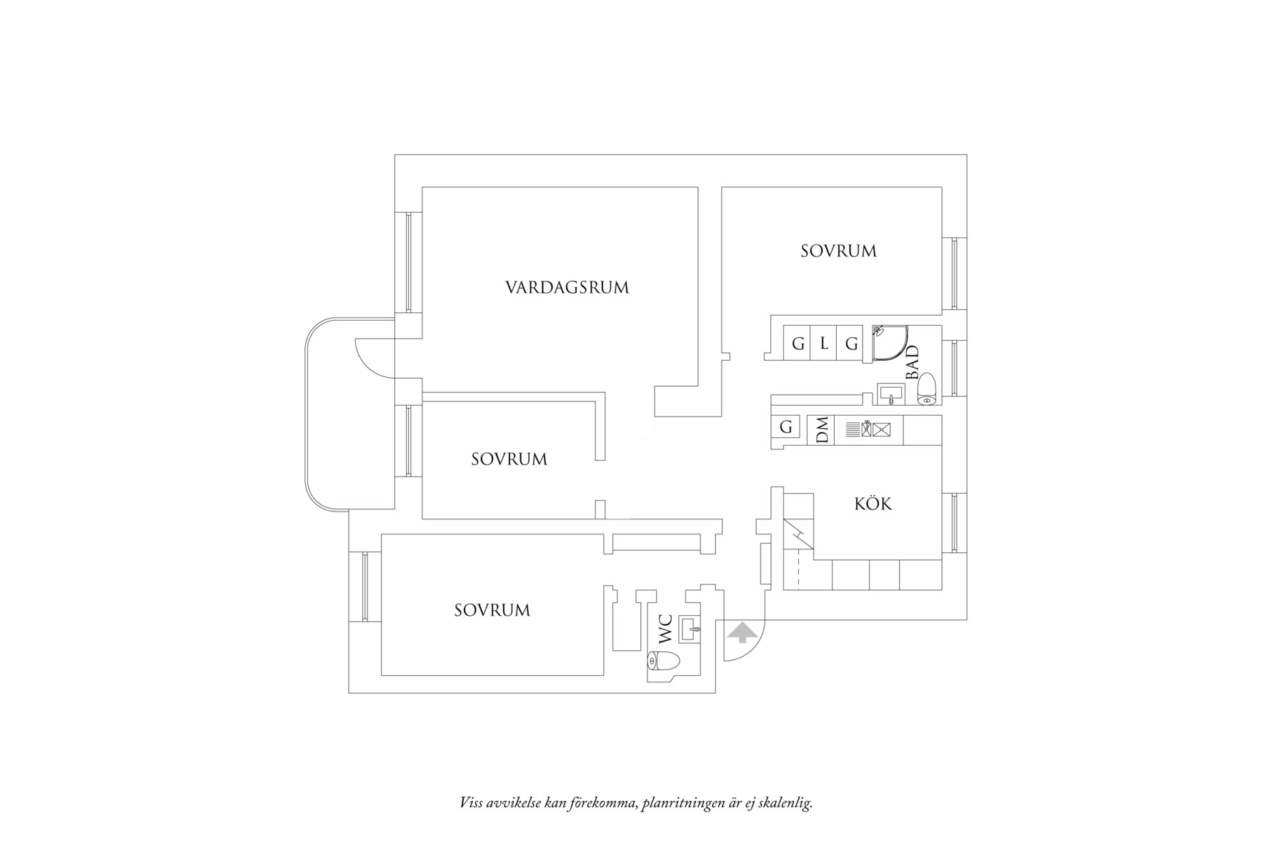 Alternativ planlösning