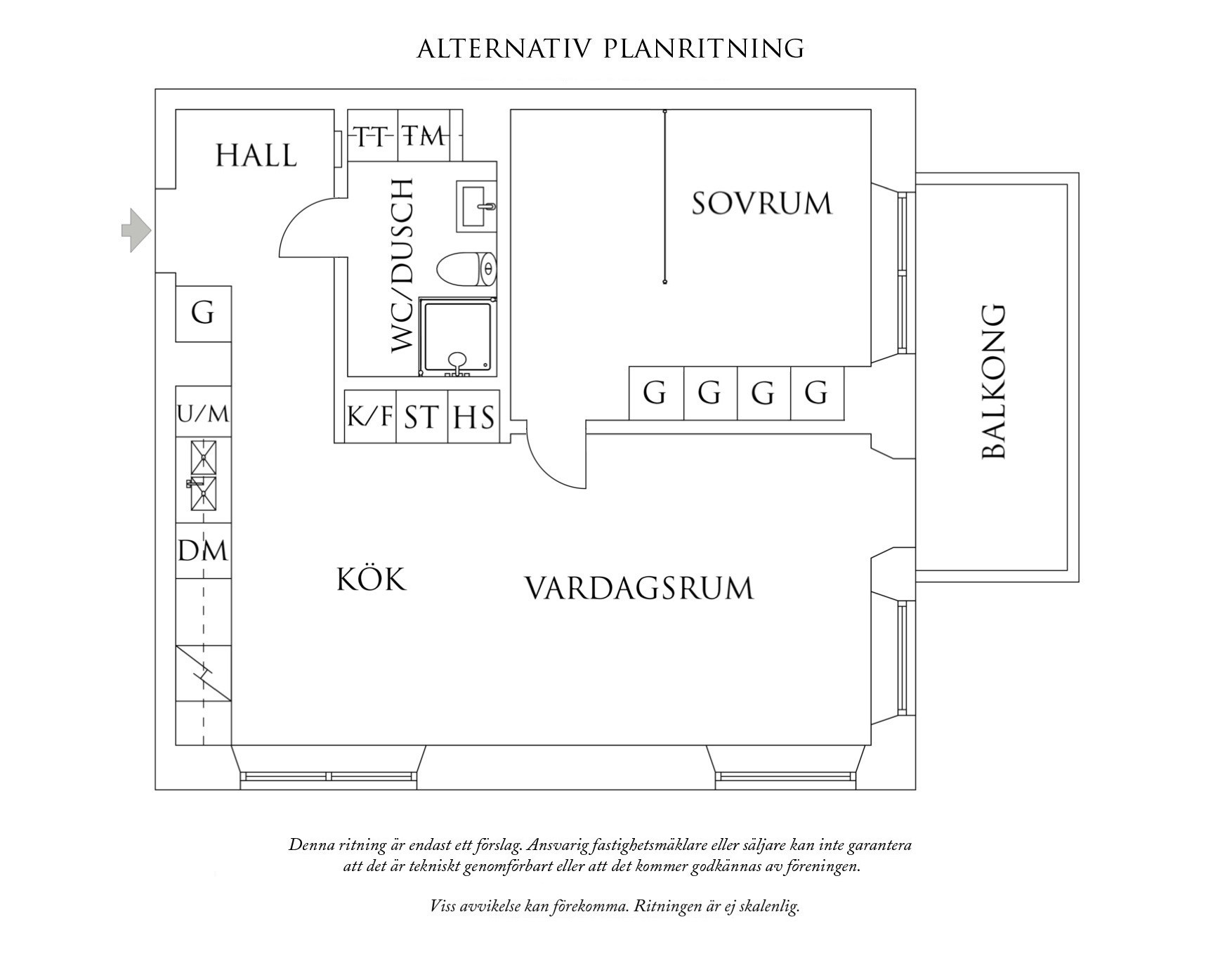 Planritning 2 Larssons Berg 2