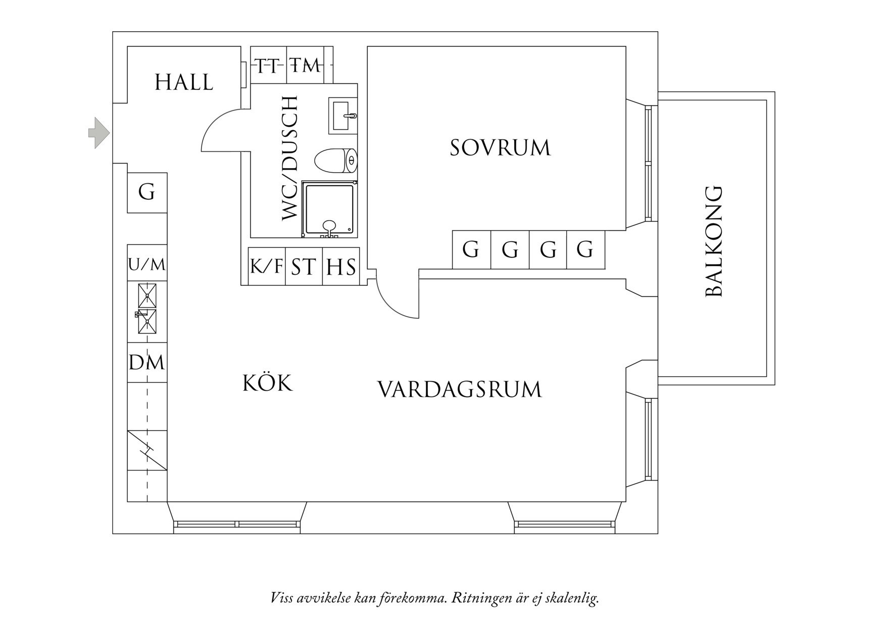 Planritning 1 Larssons Berg 2