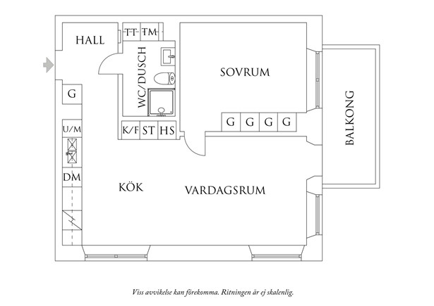 Planritning 1 Larssons Berg 2