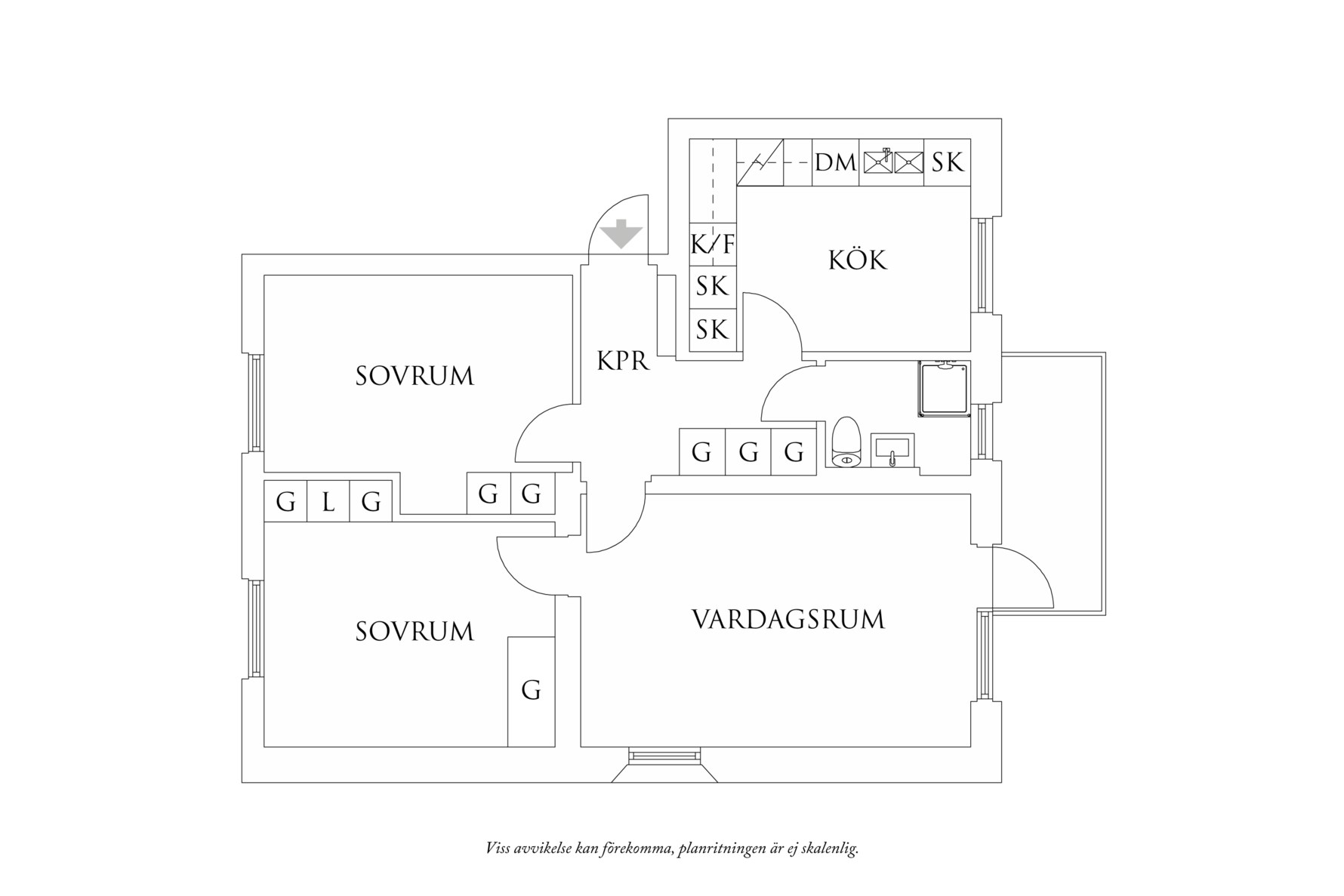 Planritning 1 Silvermyntsgatan 3