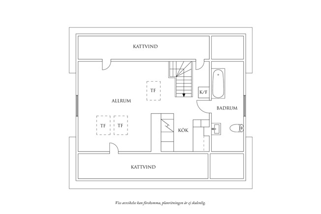 Planritning 1 Nedergårdsgatan 9