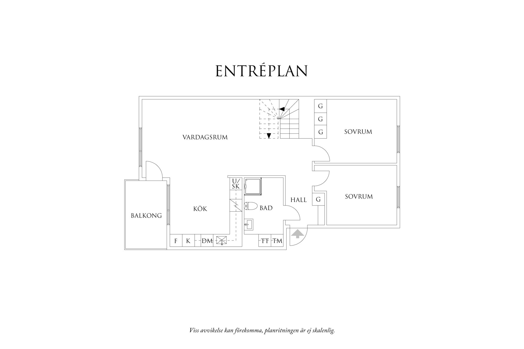 Planritning 1 A R Lorents gata 61