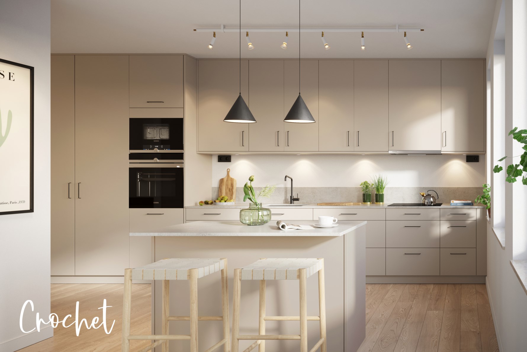 Kök i inredningsstilen SOFT LINNEN