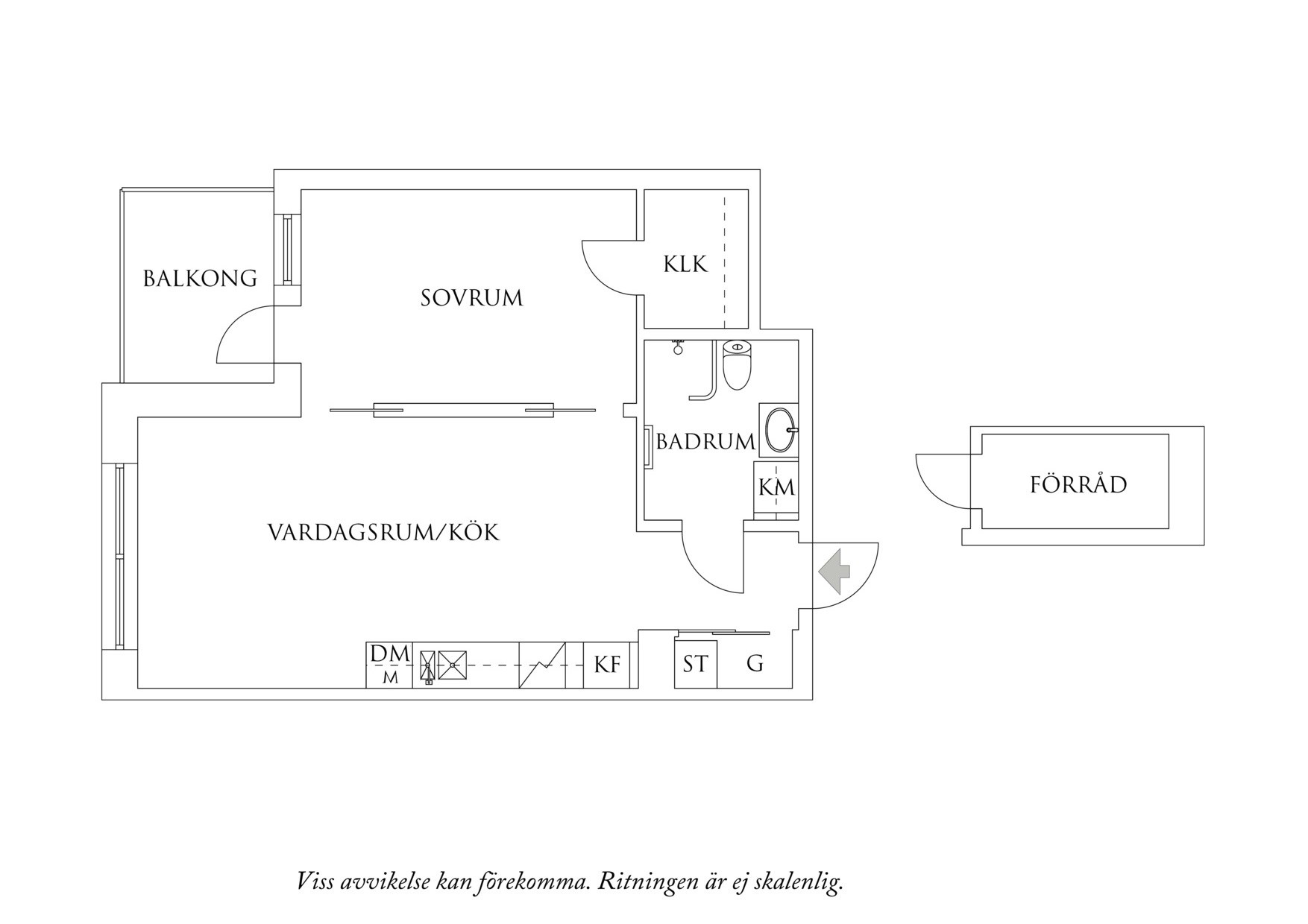 Planritning 1 Mölndalsvägen 87D