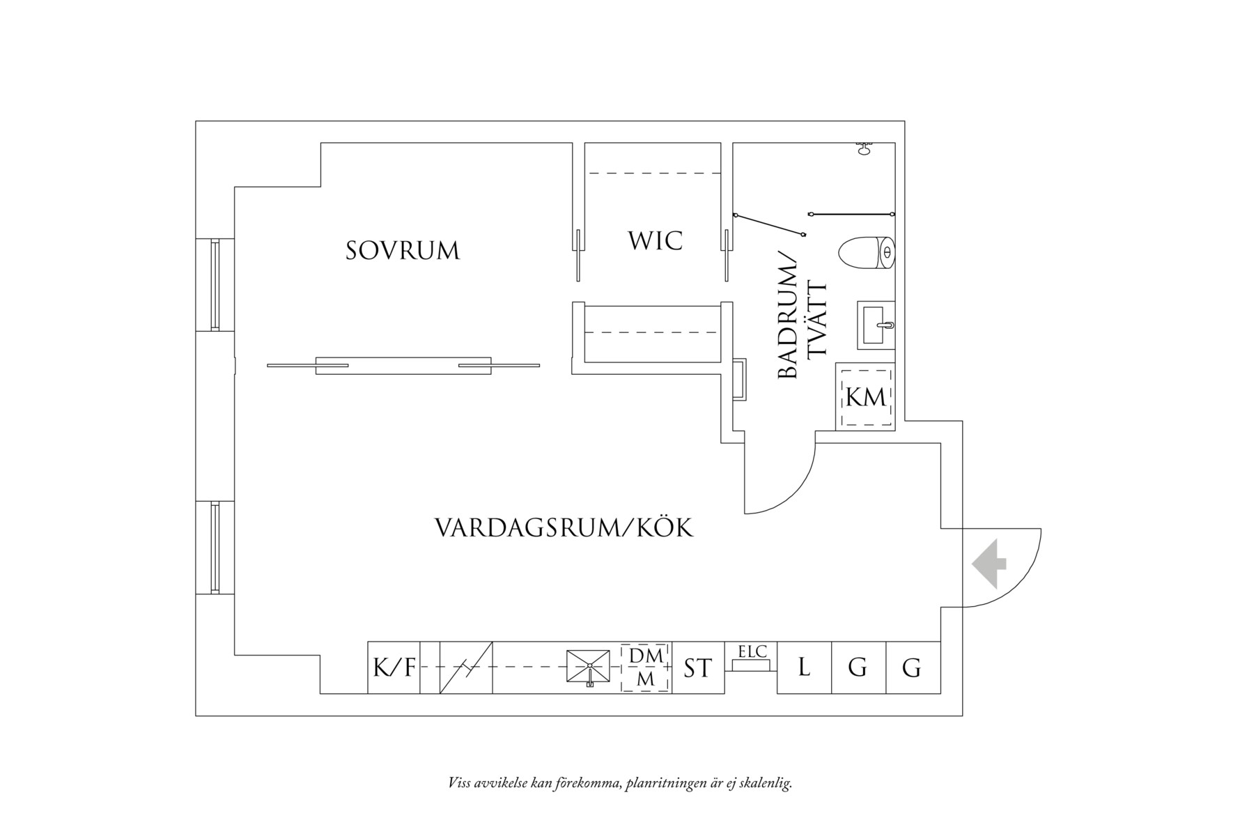 Planritning 1 Lodjursstråket 1