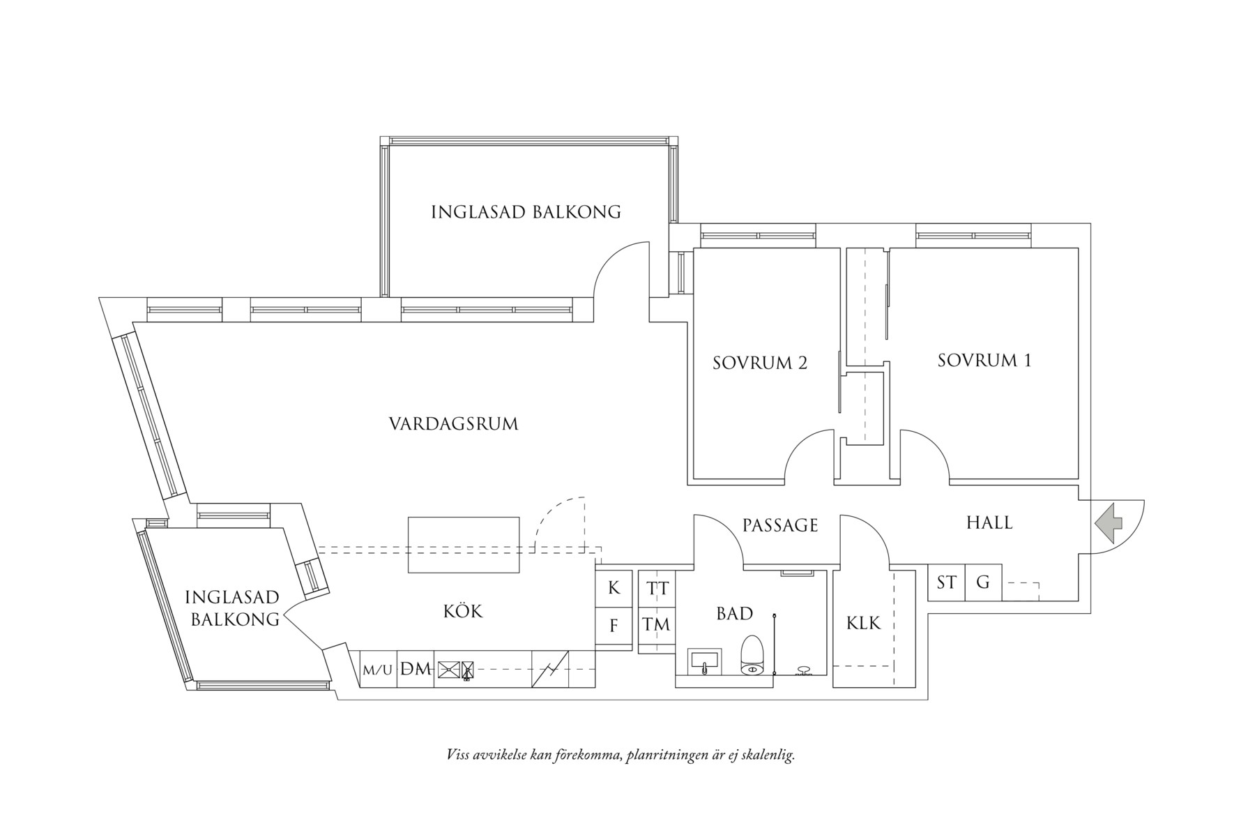 Planritning 1 Monsungatan 104