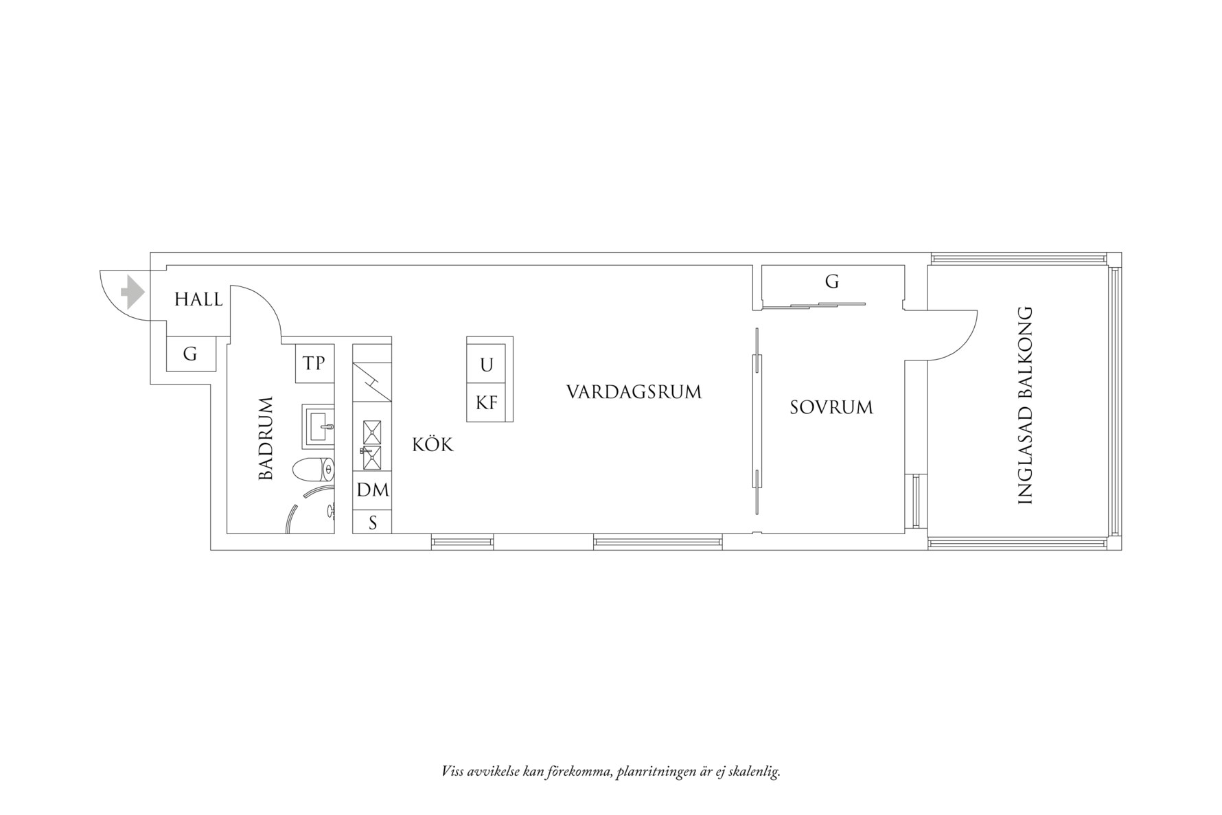 Planritning 1 Lindholmsallén 53
