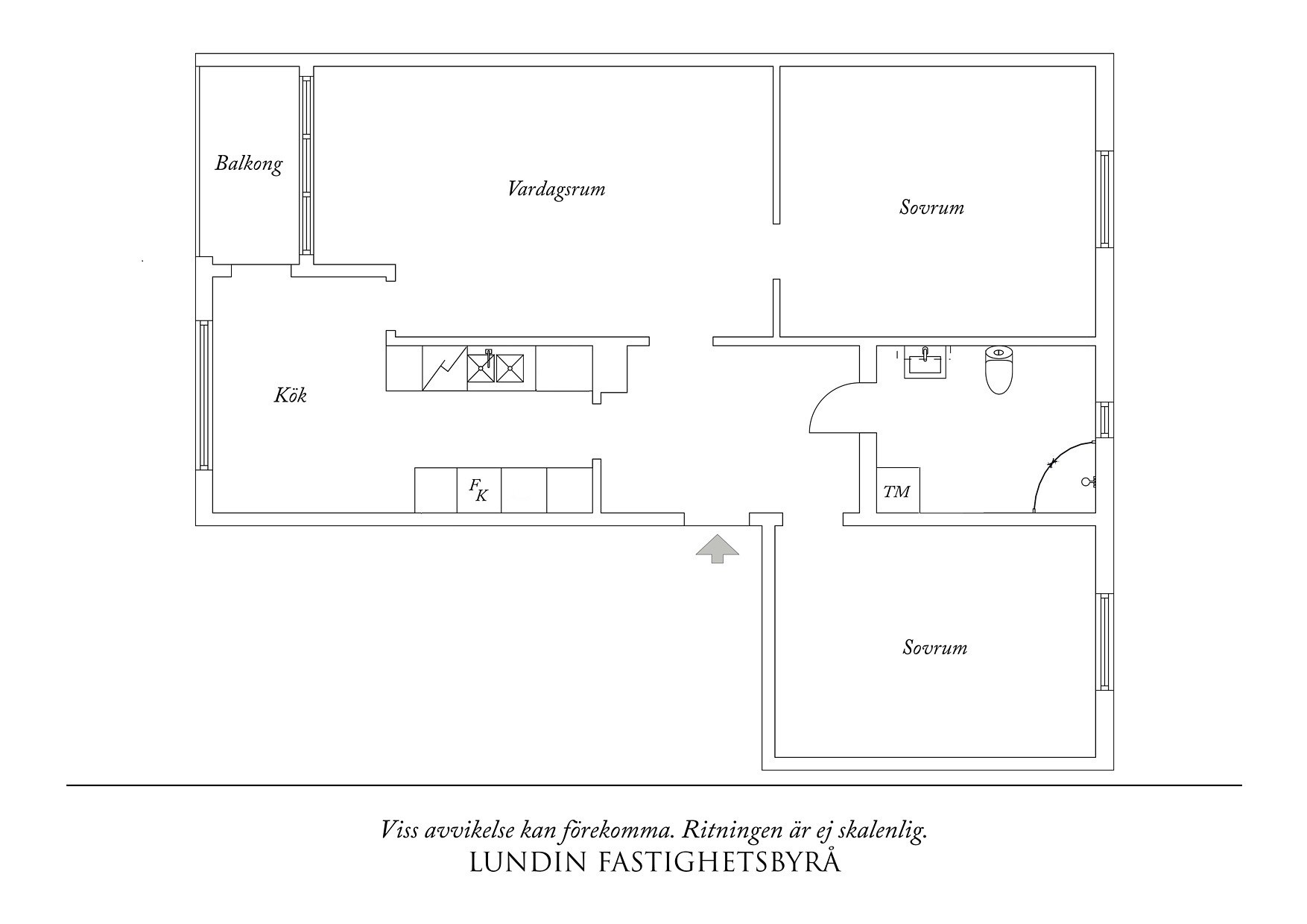Planritning 1 Beryllgatan 71