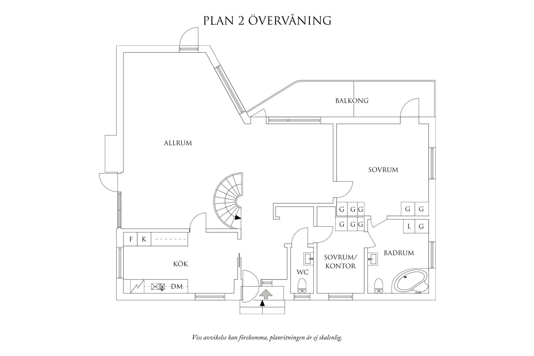 Planritning 2 Askims stationsväg 31