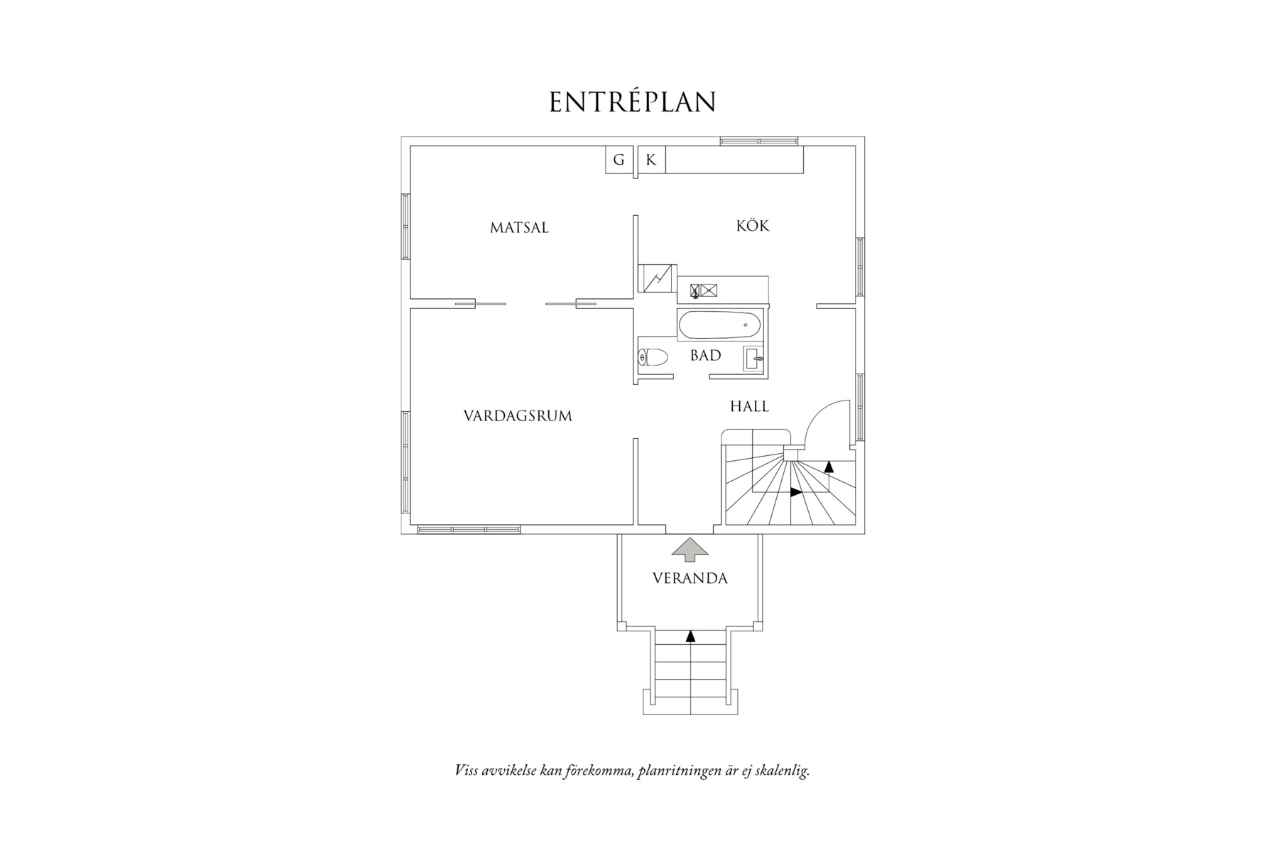Planritning 1 Stenhedsgatan 8B