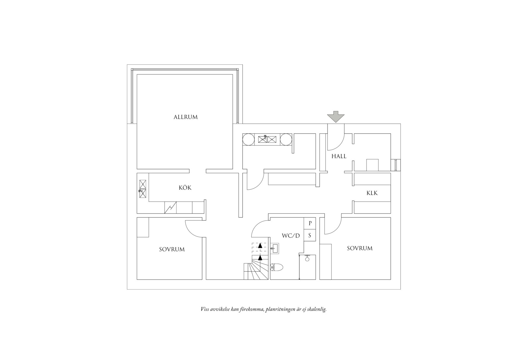 Planritning 1 Svampvägen 6