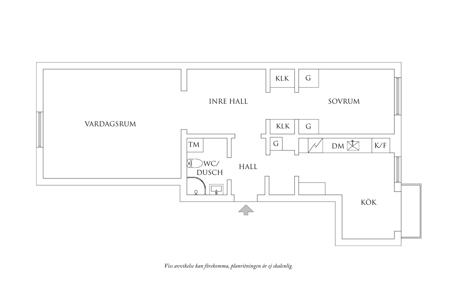Planritning 1 Viktor Rydbergsgatan 25