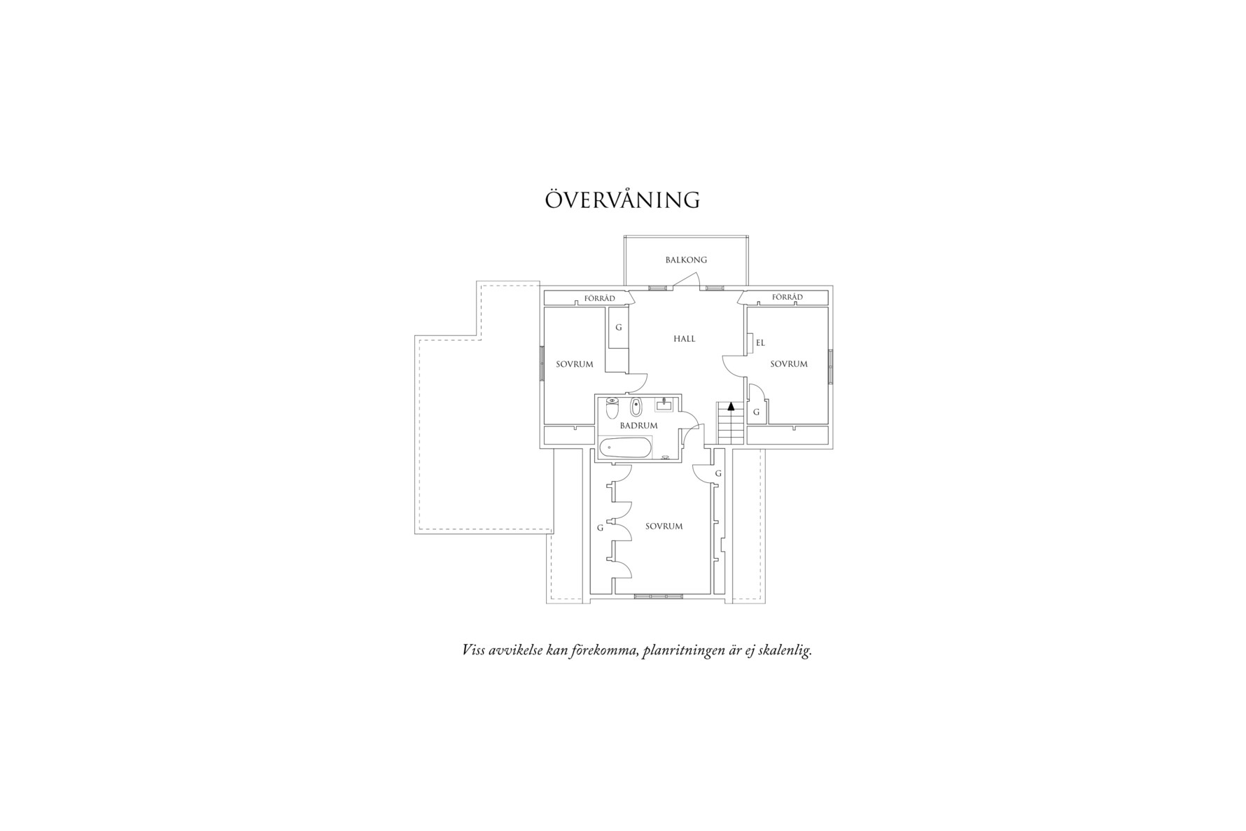 Planritning 2 Hökåsvägen 22A