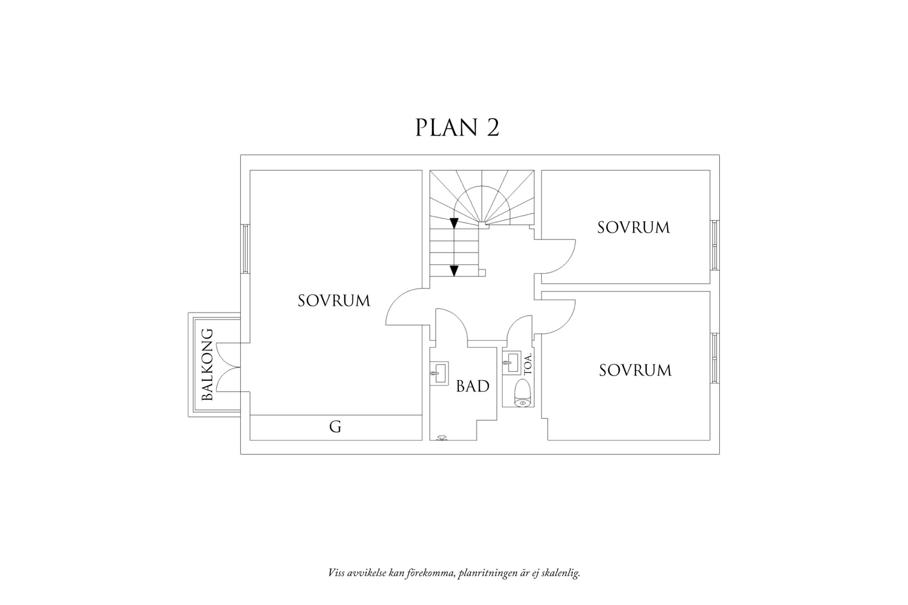 Planritning 2 Olof Skötkonungsgatan 64