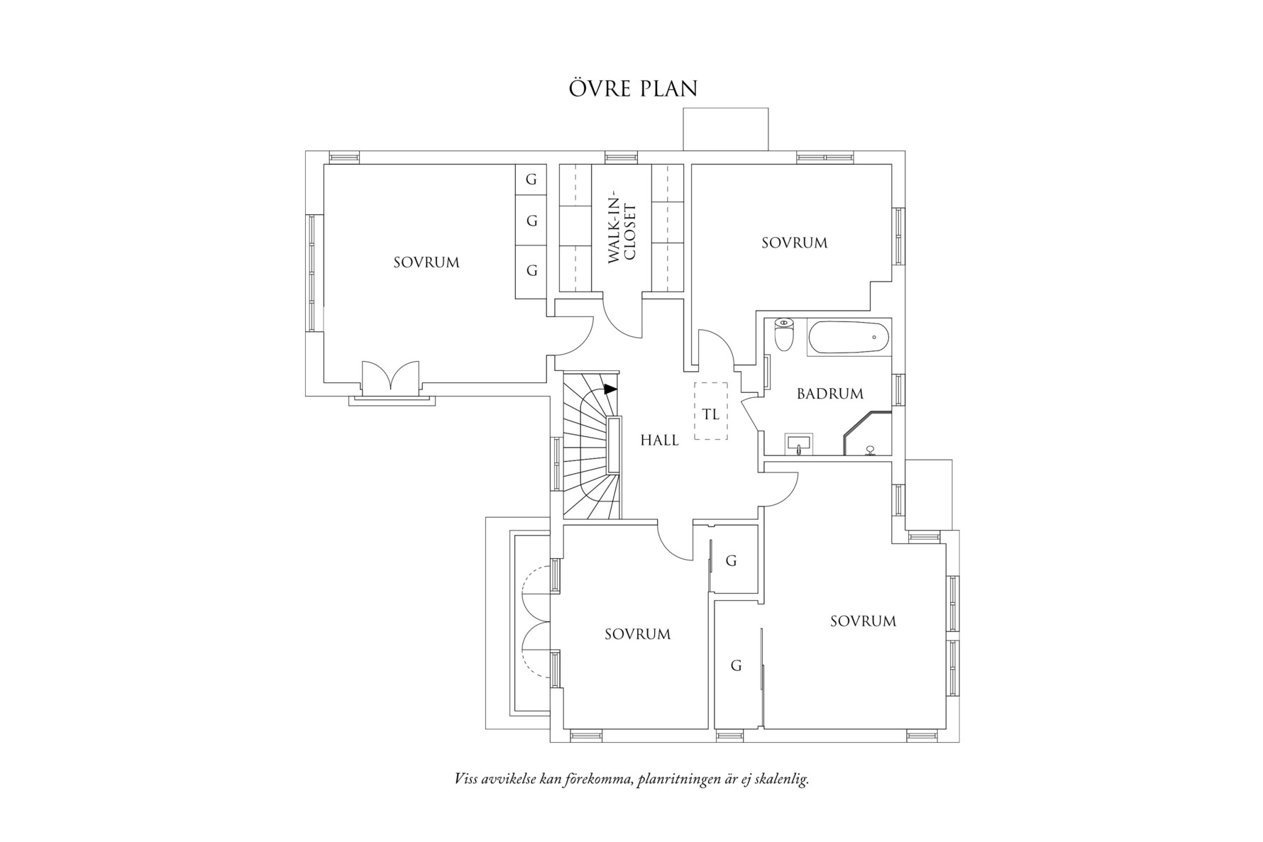Planritning 2 Billdals Kläppeväg 3