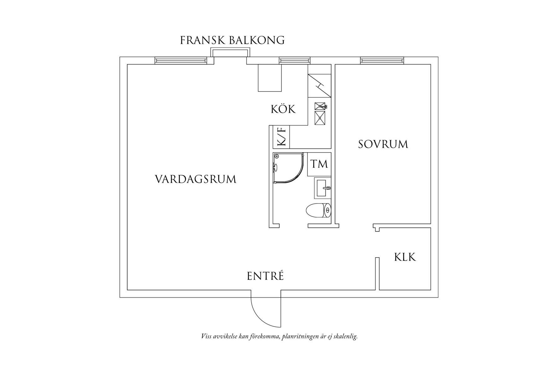 Planritning 1 Nordenskiöldsgatan 15