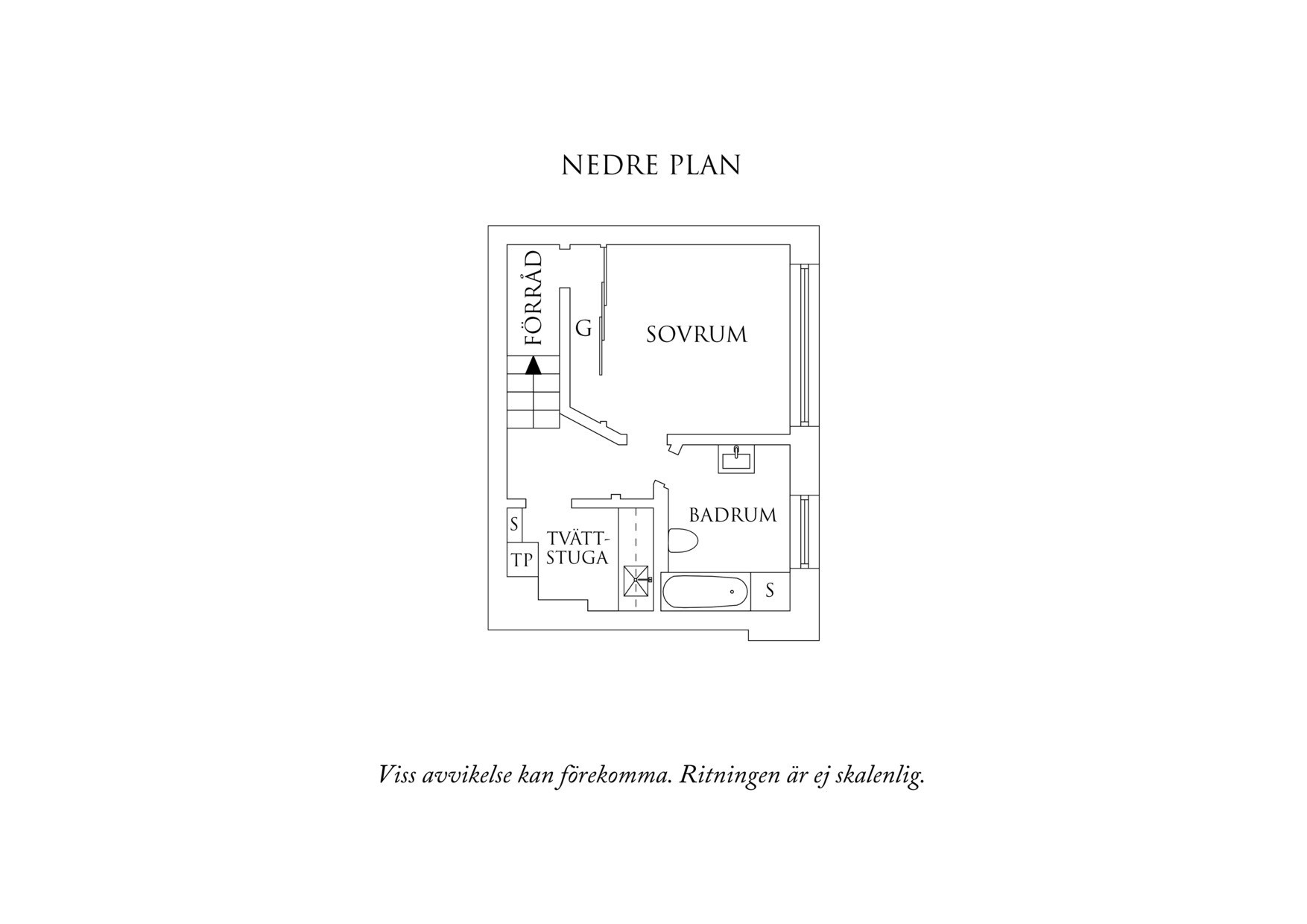 Planritning 2 Palmstedtsgatan 3A