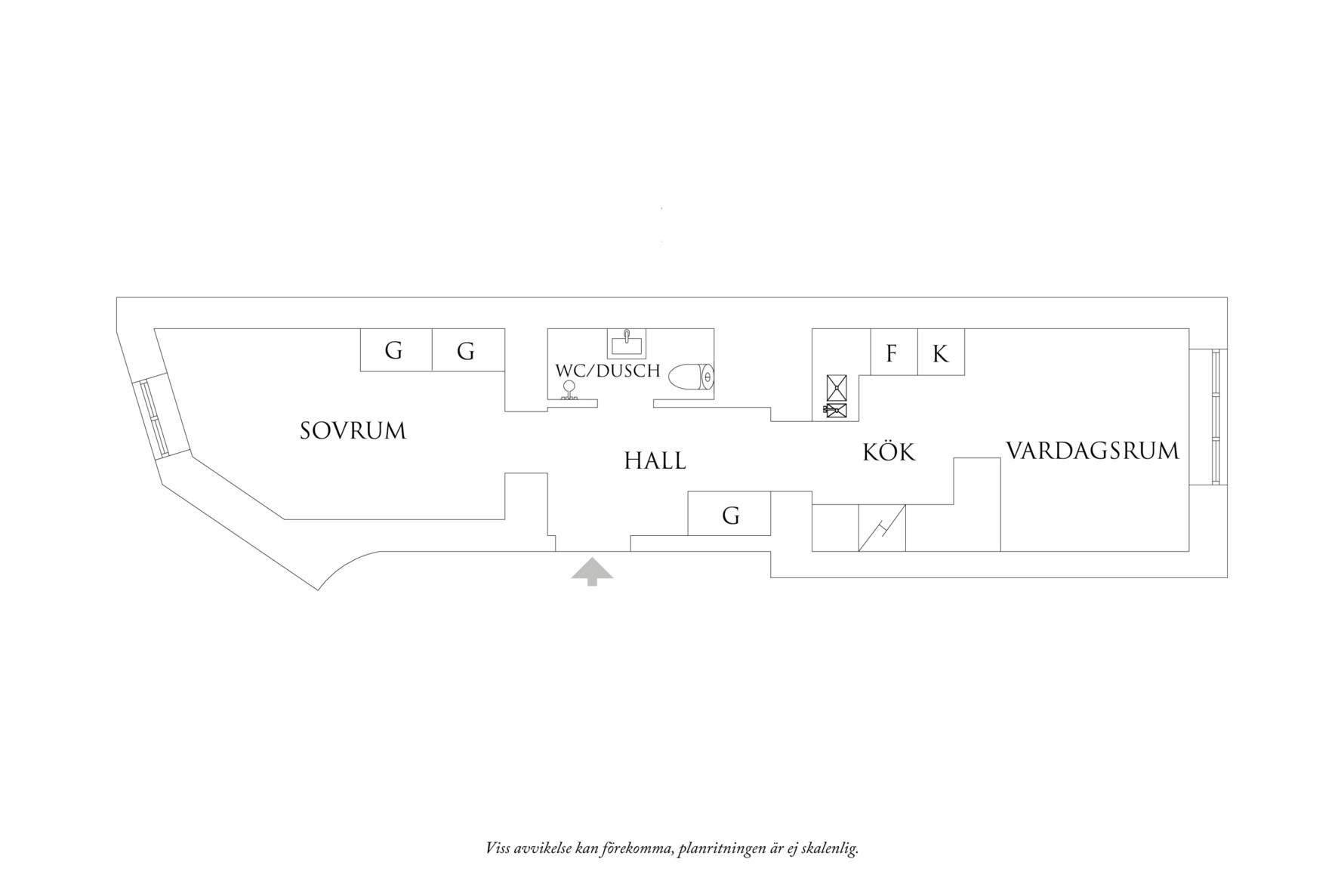 Planritning 1 Lundgrensgatan 2