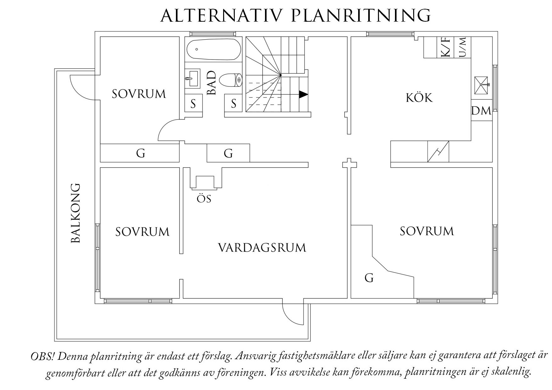 Planritning 2 Lundehagsgatan 5