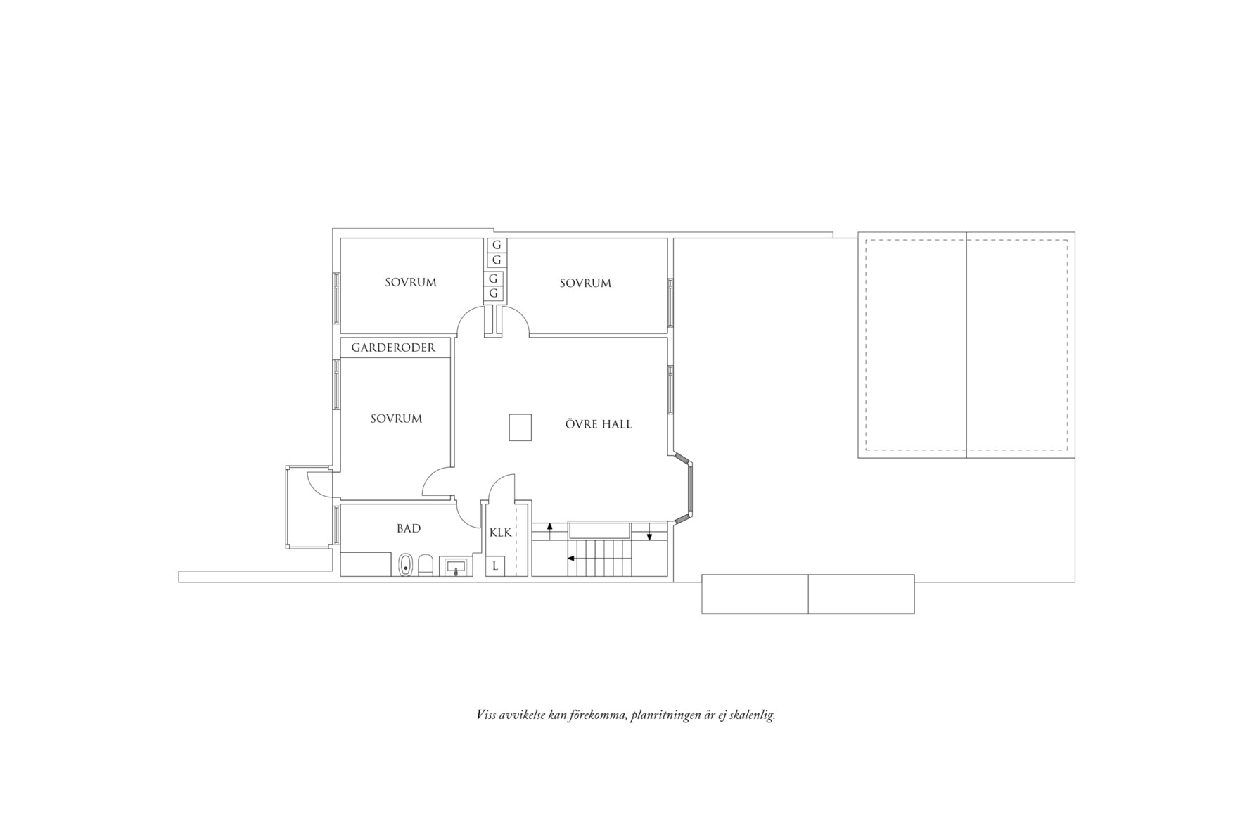 Planritning 2 Överås Parkväg 3