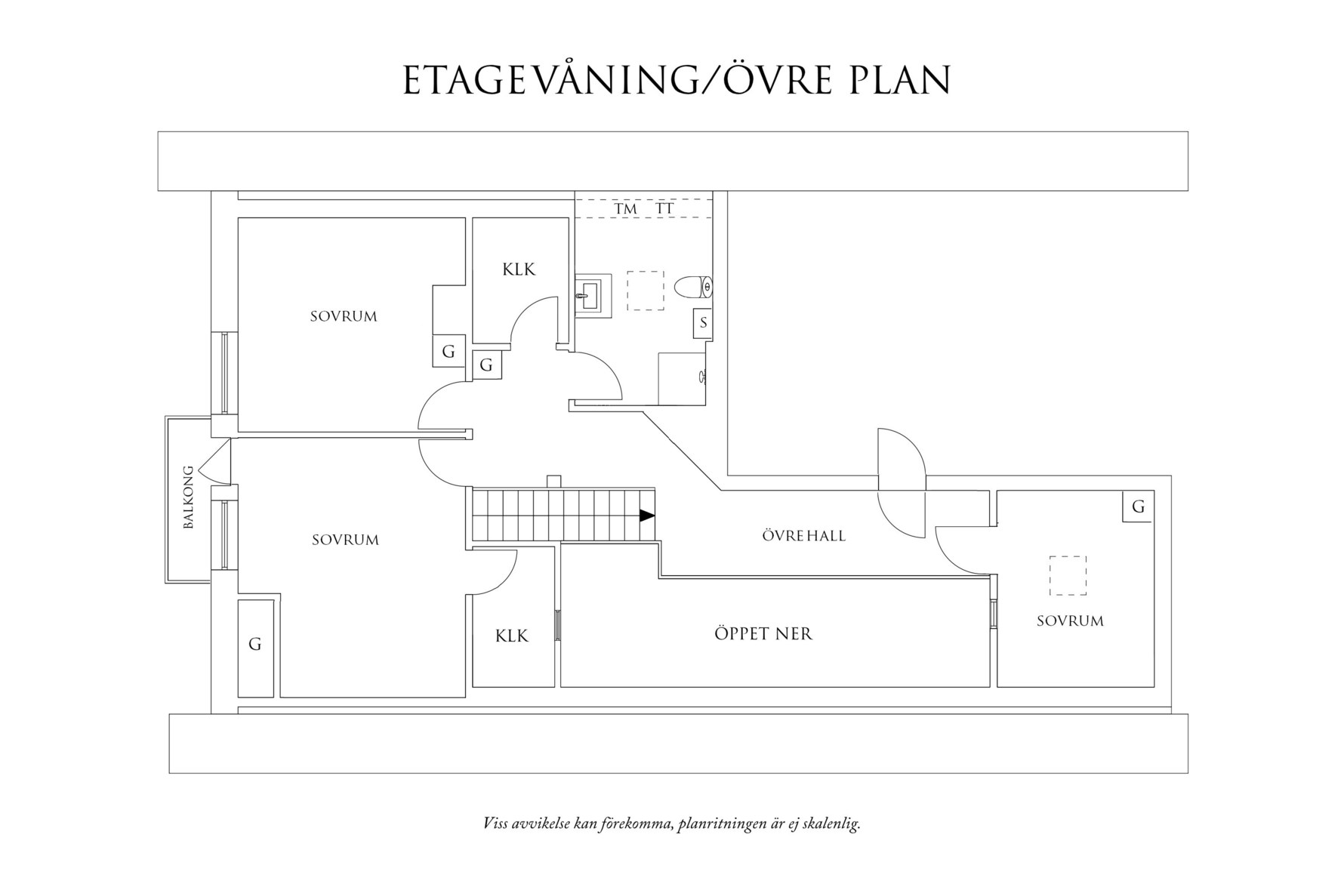Planritning 2 Birkagatan 22B
