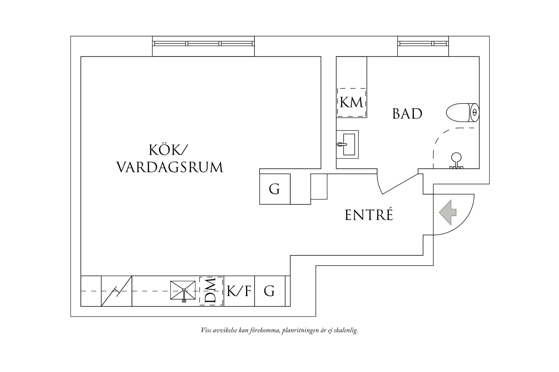 Planritning 1 Göketorpsgatan 47