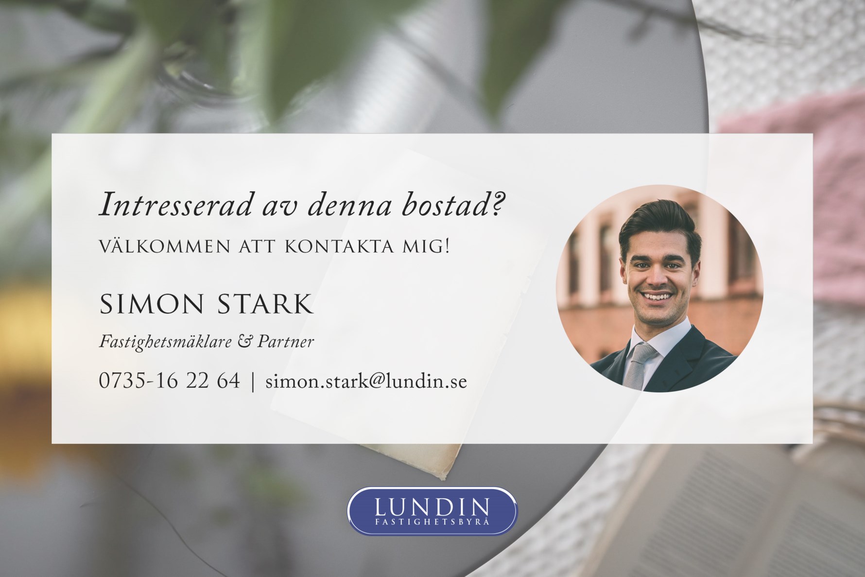 Välkommen att kontakta Simon