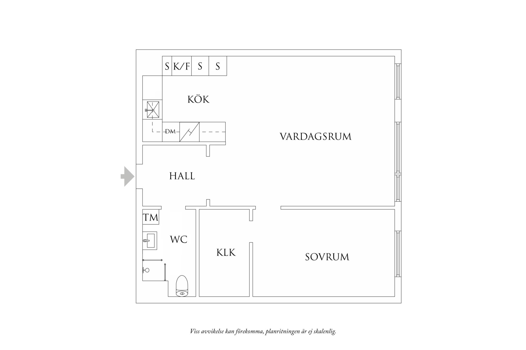 Planritning 1 Nilssonsberg 4