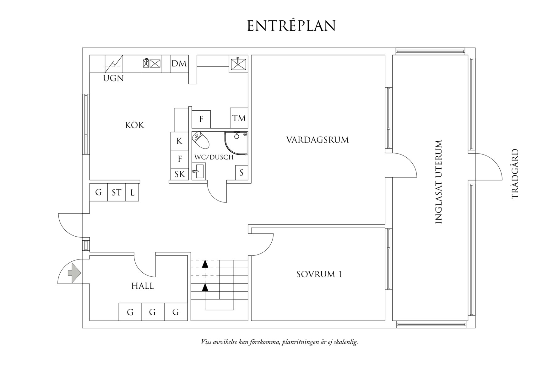 Planritning 1 Lilla Idtjärnsgatan 39